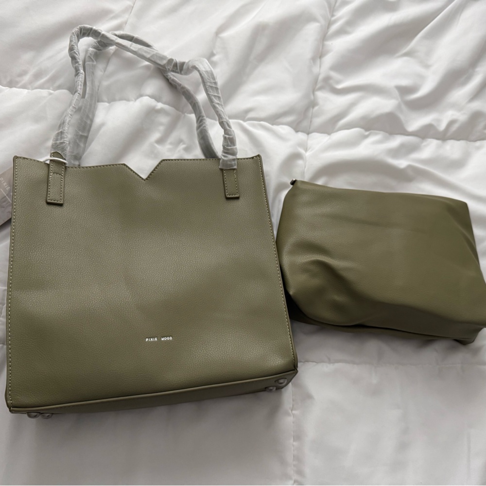 Pixie mood tote bag with pouch- new